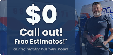 $0 Call out! Free Estimates!* valid during regular business hours only